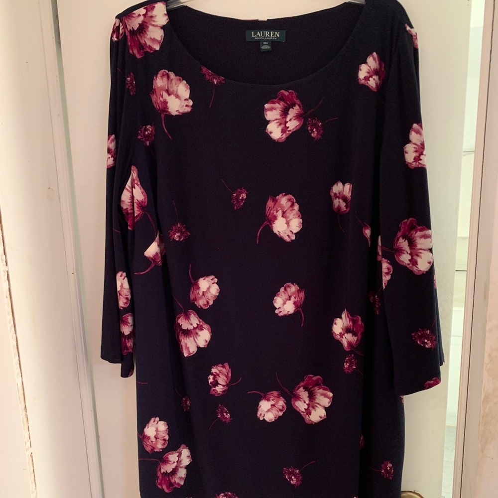 Lauren Ralph Lauren Plus Size Midi Dress